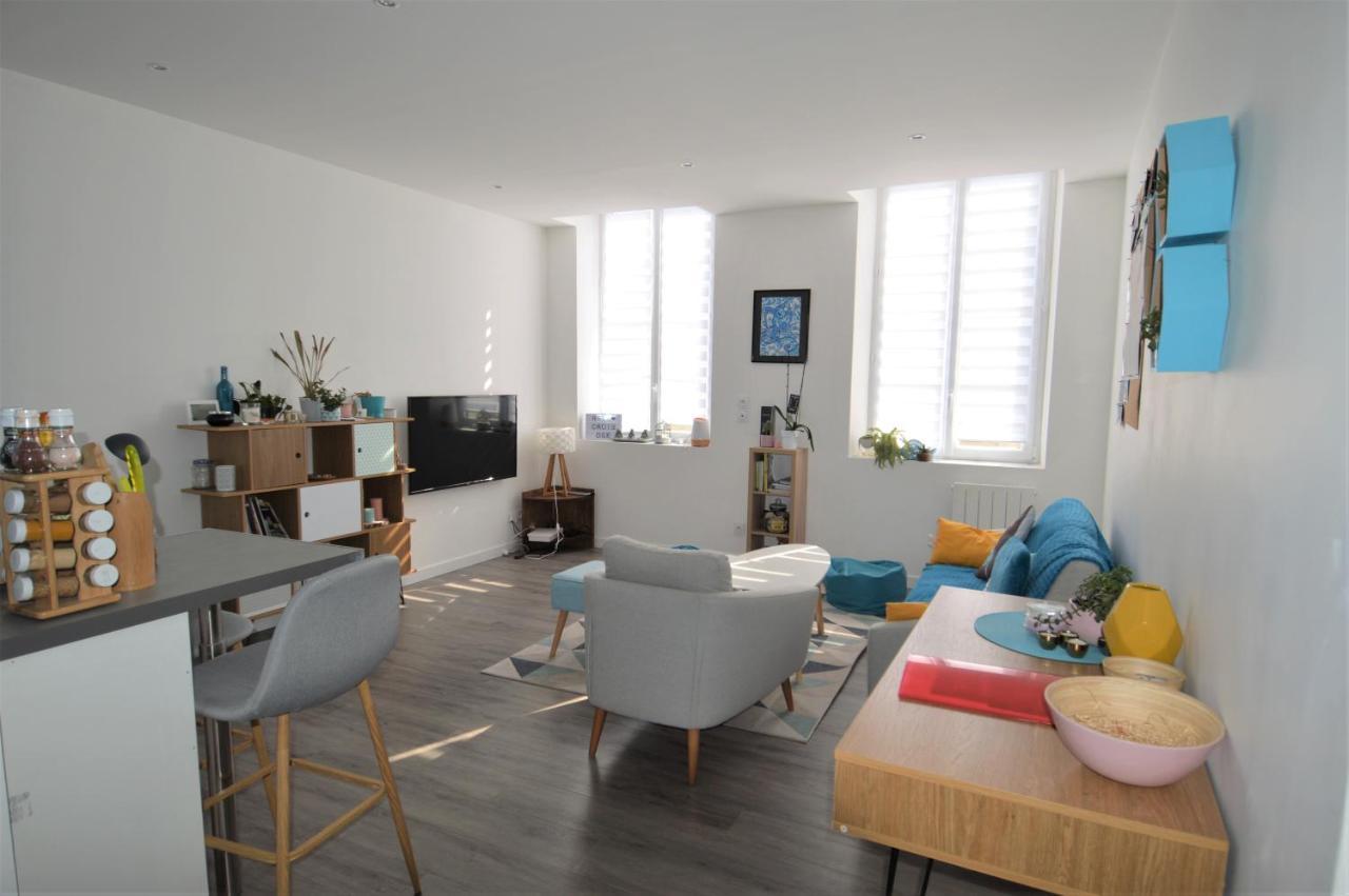 Appartement moderne avec terrasse à 500m de la mer Courseulles-sur-Mer Exterior foto