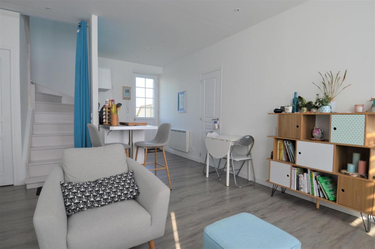 Appartement moderne avec terrasse à 500m de la mer Courseulles-sur-Mer Exterior foto